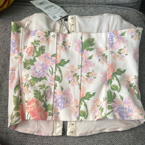 Zara floral corset - Picture 4 of 4